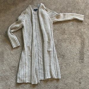 oversized Atmosphere long chunky knit cardigan